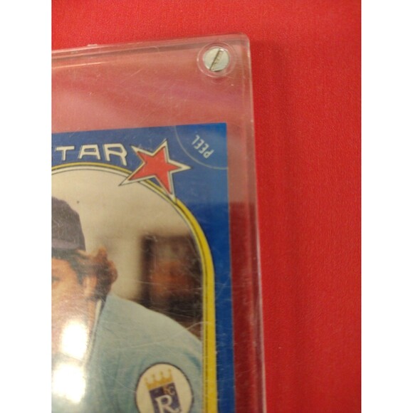 1981 FLEER STAR STICKER RARE GEORGE BRETT KANSAS CITY ROYALS HOF#43 NM - Picture 4 of 10